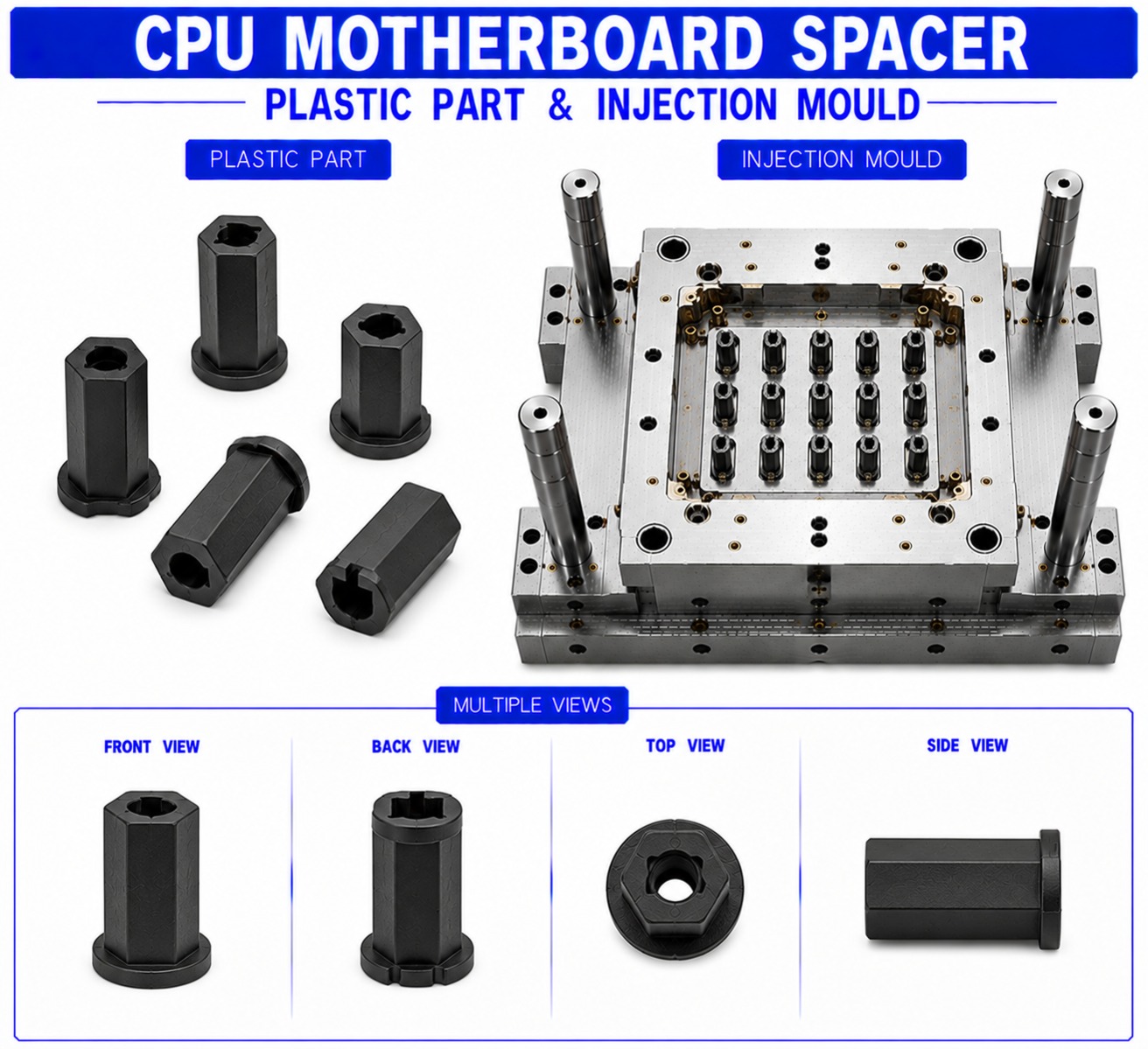 CPU Plastic Motherboard Spacer